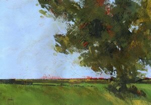 BAILEY - Autumn Oak and Empty Fields
