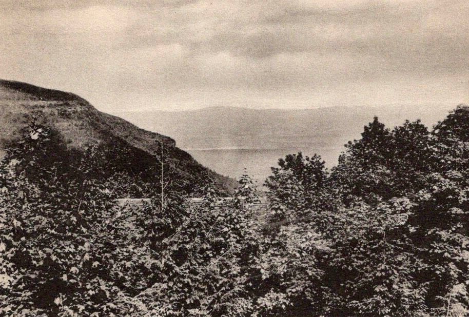 Kaaterskill Cove and Hudson Valley from Squirrel Inn - NY