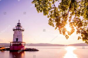Sleepy Hollow lighthouse in New York State's Hudson Valley