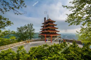 The Pagoda on Skyline Drive in Reading Pennsylvania